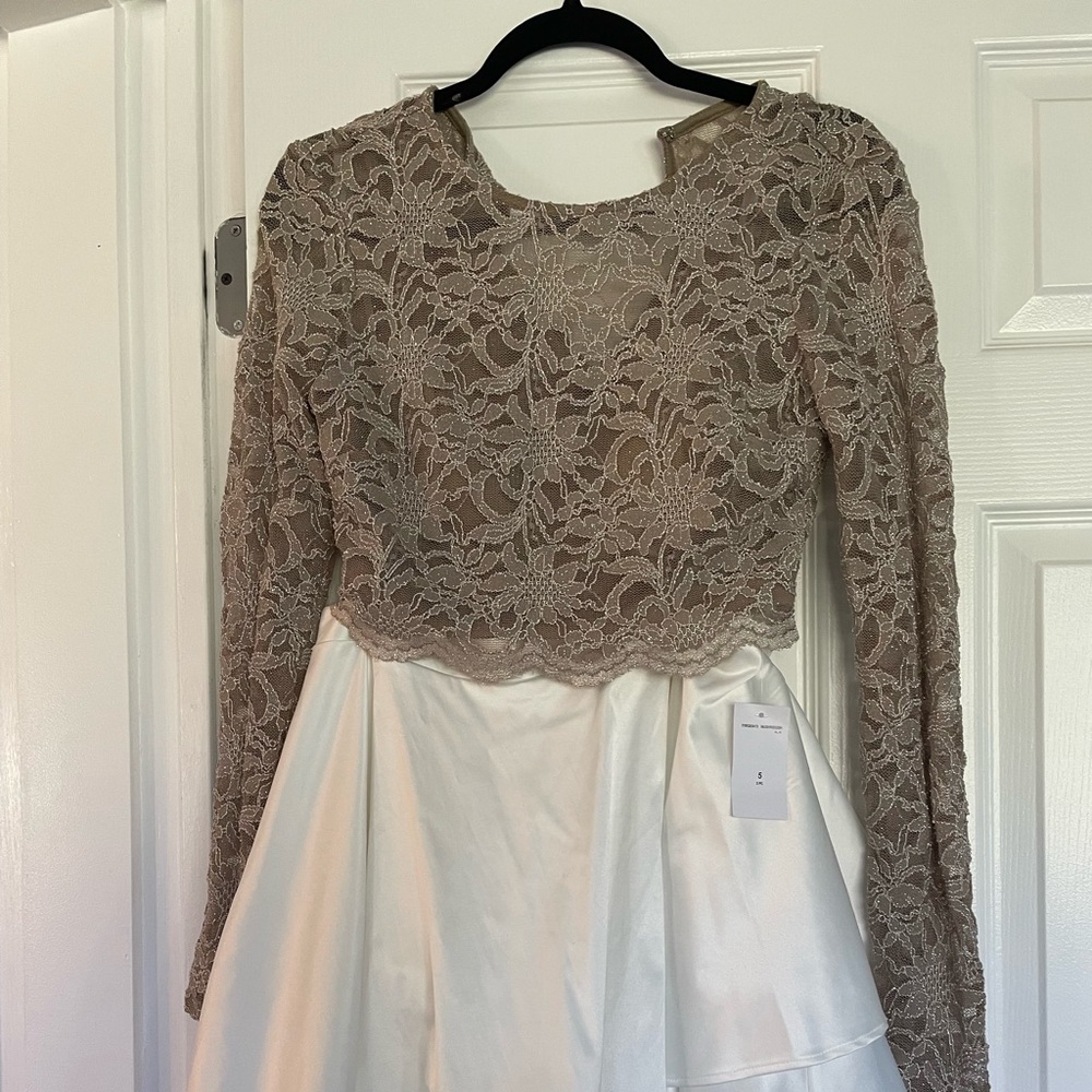 Homecoming Dress, 2 piece.  Skirt never worn.  Top gently worn.